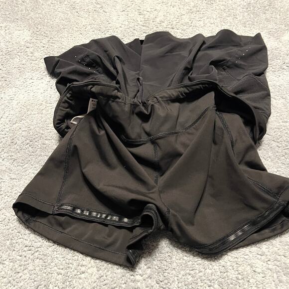 Athleta Skort Skirt Womens XL Run With It 14” Black Shorts Lined - Picture 4 of 9